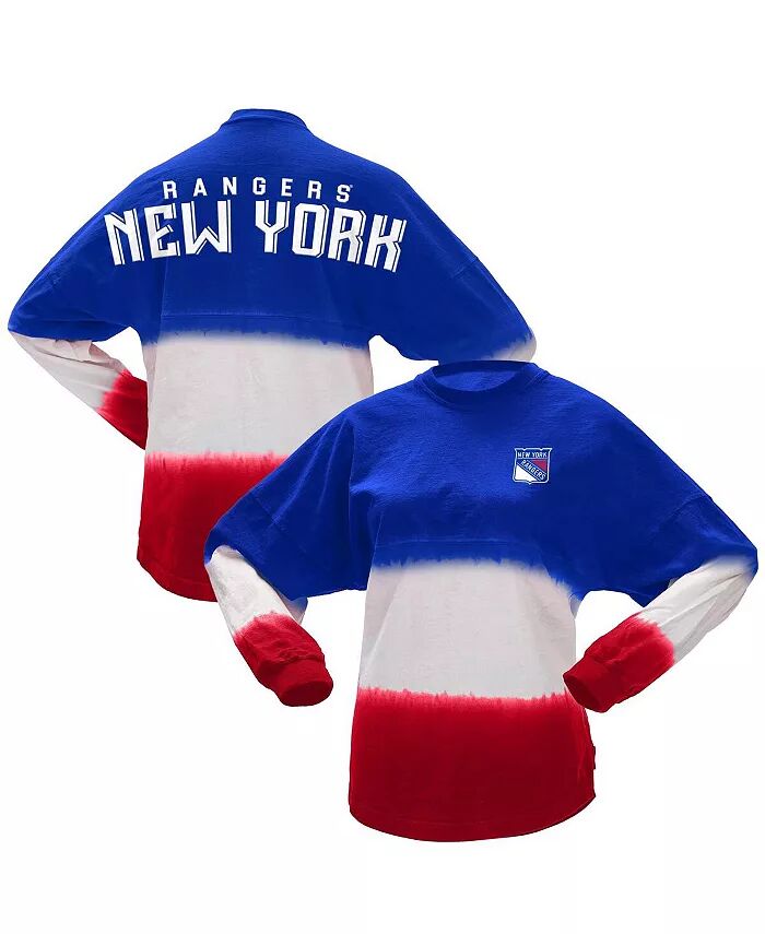 Женская футболка New York Rangers Ombre с длинным рукавом, сине-красная Spirit Jersey
Женская футболка New York Rangers Ombre с длинным рукавом, сине-красная Spirit Jersey