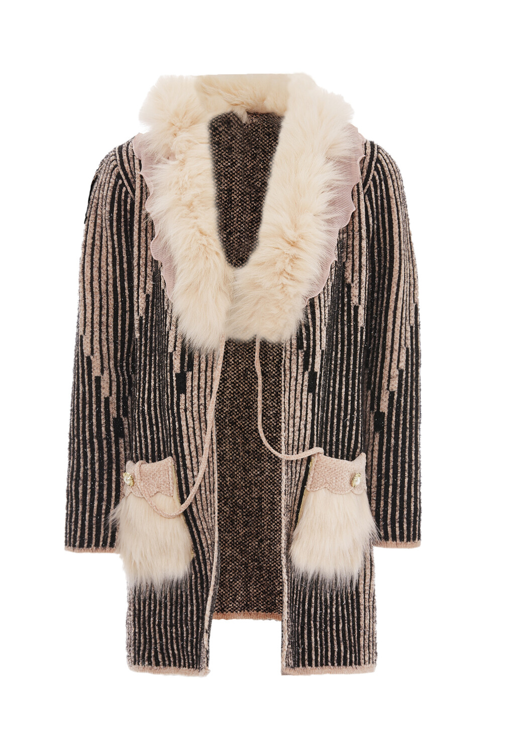 Толстовка faina Strickjacke, черный
Толстовка faina Strickjacke, черный