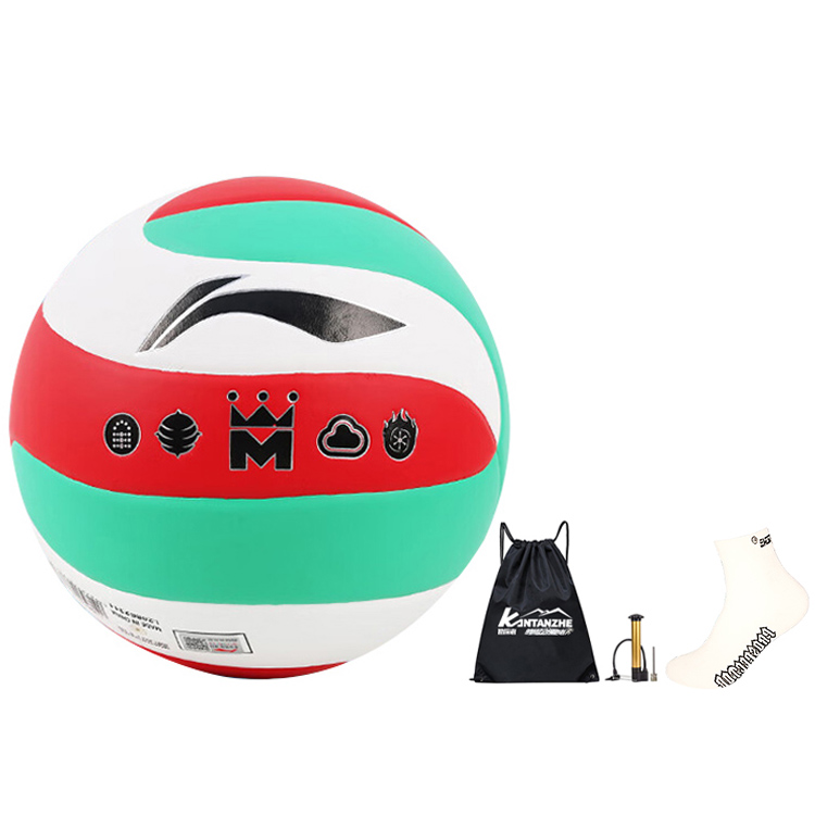 LINING Волейбольный мяч размера 5 унисекс белый красный зеленый PU
LINING Волейбольный мяч размера 5 унисекс белый красный зеленый PU