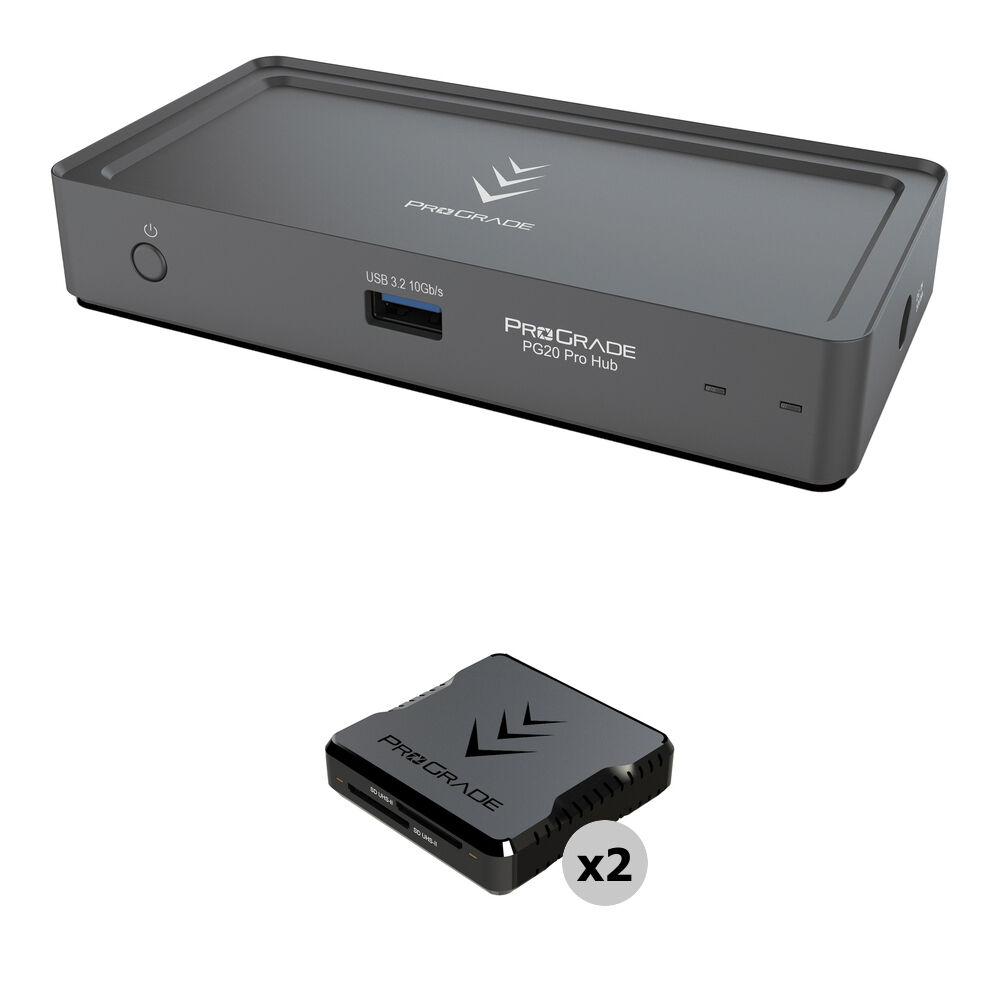 Док-станция ProGrade Digital PG20 Pro Thunderbolt 4 Hub with 2x Dual-Slot
Док-станция ProGrade Digital PG20 Pro Thunderbolt 4 Hub with 2x Dual-Slot