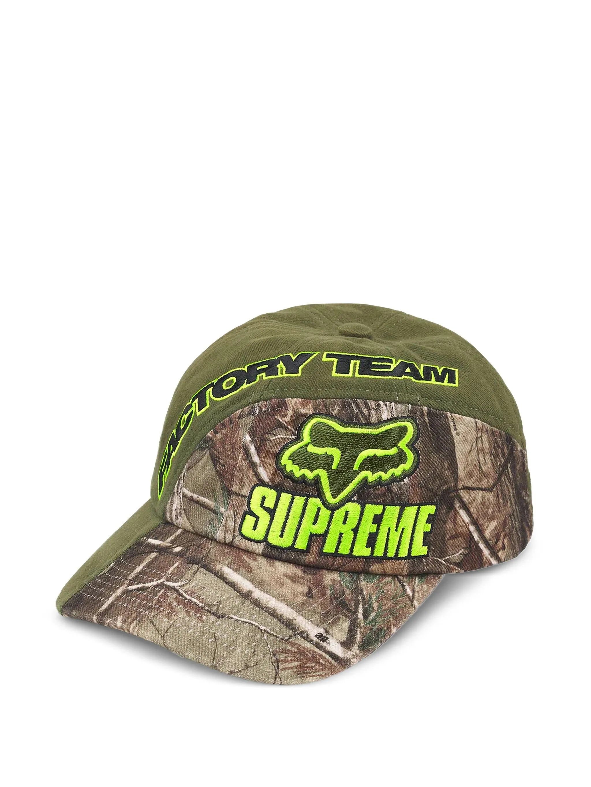 Кепка с вышитым логотипом из коллаборации с Fox Racing Supreme, зеленый
Кепка с вышитым логотипом из коллаборации с Fox Racing Supreme, зеленый