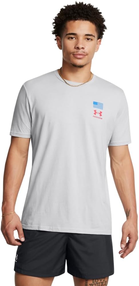 Мужская футболка Under Armour с флагом свободы, (011) Mod Gray Medium Heather/Red, Красный, Мужская футболка Under Armour с флагом свободы, (011) Mod Gray Medium Heather/Red
Мужская футболка Under Armour с флагом свободы, (011) Mod Gray Medium Heather/Red, Красный, Мужская футболка Under Armour с флагом свободы, (011) Mod Gray Medium Heather/Red
