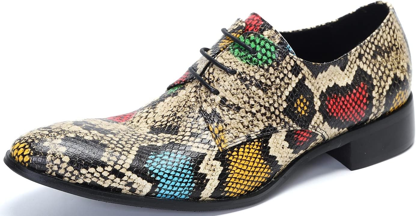 Мужские туфли Santimon Derby с острым носком, повседневные, с металлическим носком, яркий цветочный узор, западный стиль, без шнурков, желтый
Мужские туфли Santimon Derby с острым носком, повседневные, с металлическим носком, яркий цветочный узор, западный стиль, без шнурков, желтый