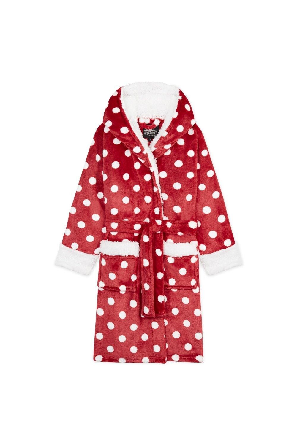 Пышный халат с капюшоном CityComfort, красный
Пышный халат с капюшоном CityComfort, красный