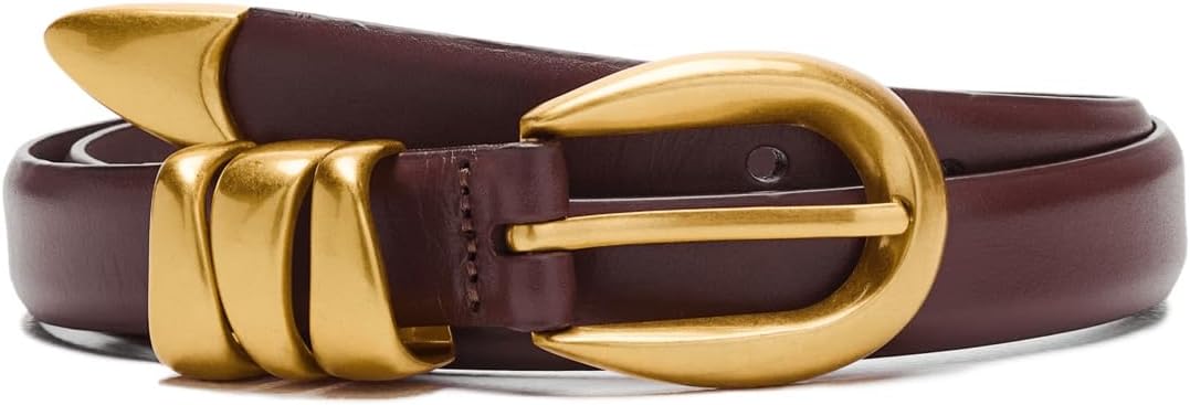 Ремень Madewell Women's Triple Metal Keeper Belt, Soft Mahogany
Ремень Madewell Women's Triple Metal Keeper Belt, Soft Mahogany
