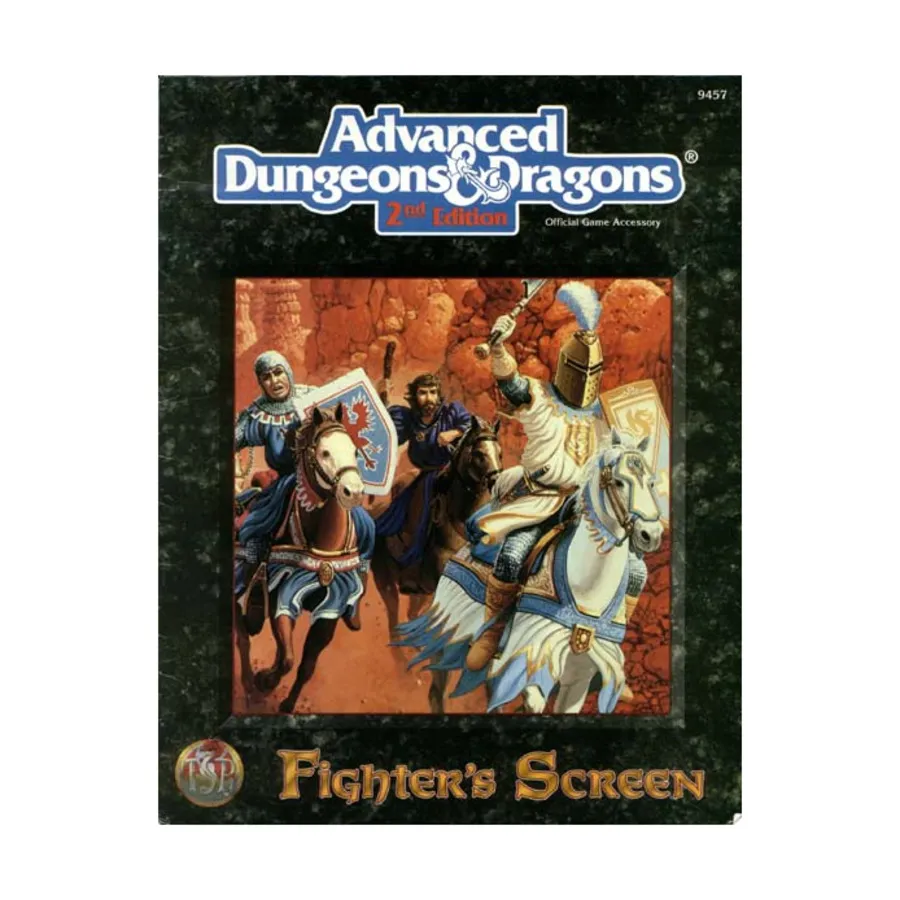 Экран бойца, Advanced Dungeons & Dragons (2nd Edition) - Player's Guides & Books
Экран бойца, Advanced Dungeons & Dragons (2nd Edition) - Player's Guides & Books