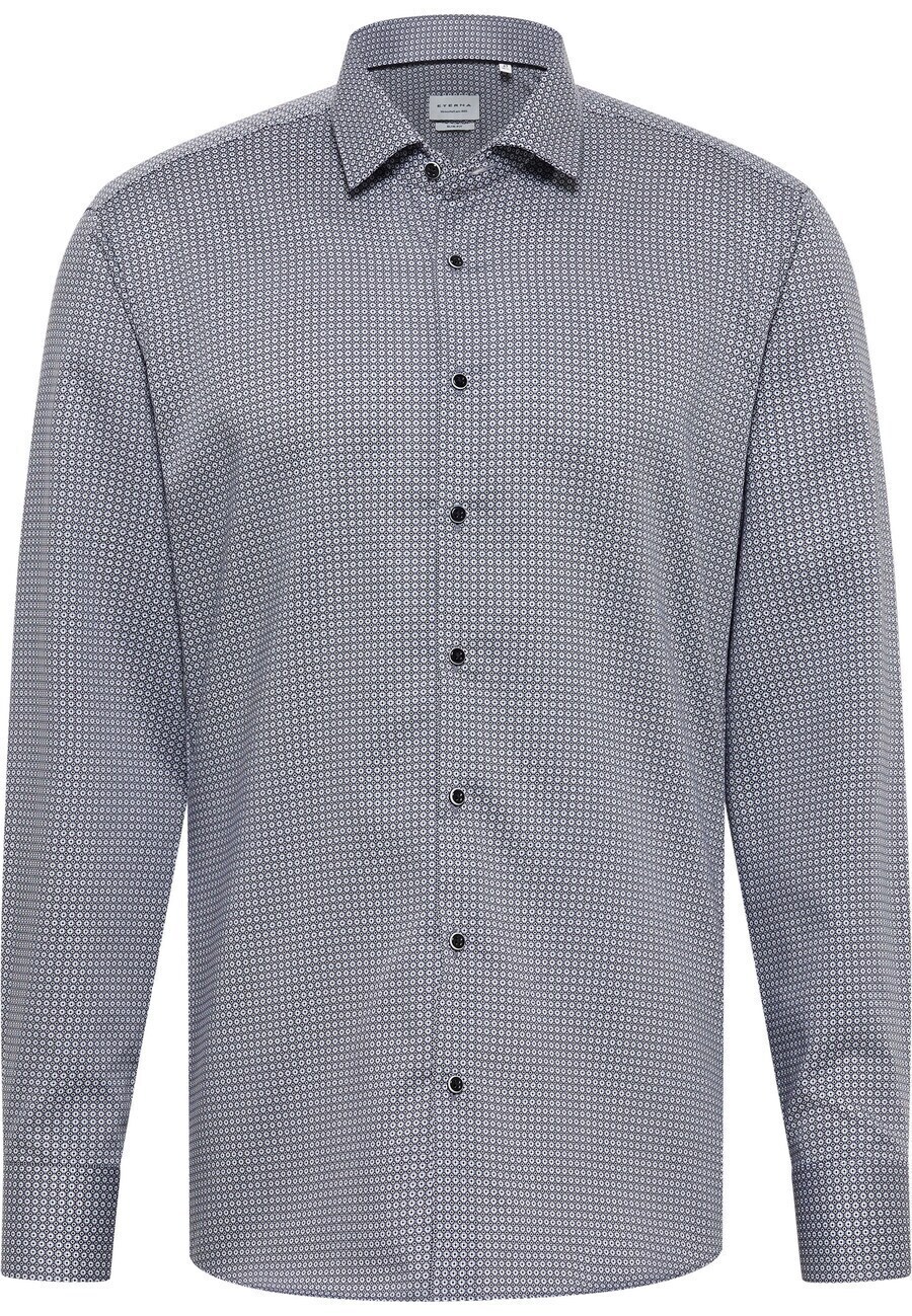Рубашка делового кроя Slim Fit ETERNA, серебристо-серый/темно-серый
Рубашка делового кроя Slim Fit ETERNA, серебристо-серый/темно-серый