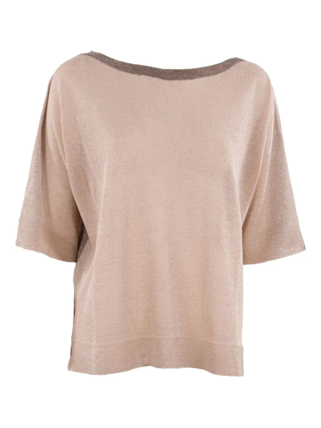 Вязаный топ с люрексом D.Exterior, коричневый
Вязаный топ с люрексом D.Exterior, коричневый