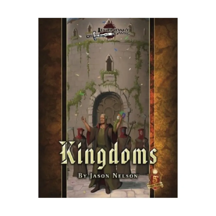 Kingdoms (5E), Dungeons & Dragons (5th Edition) - Rulebooks, Sourcebooks & Supplements (Legendary Games), мягкая обложка
Kingdoms (5E), Dungeons & Dragons (5th Edition) - Rulebooks, Sourcebooks & Supplements (Legendary Games), мягкая обложка