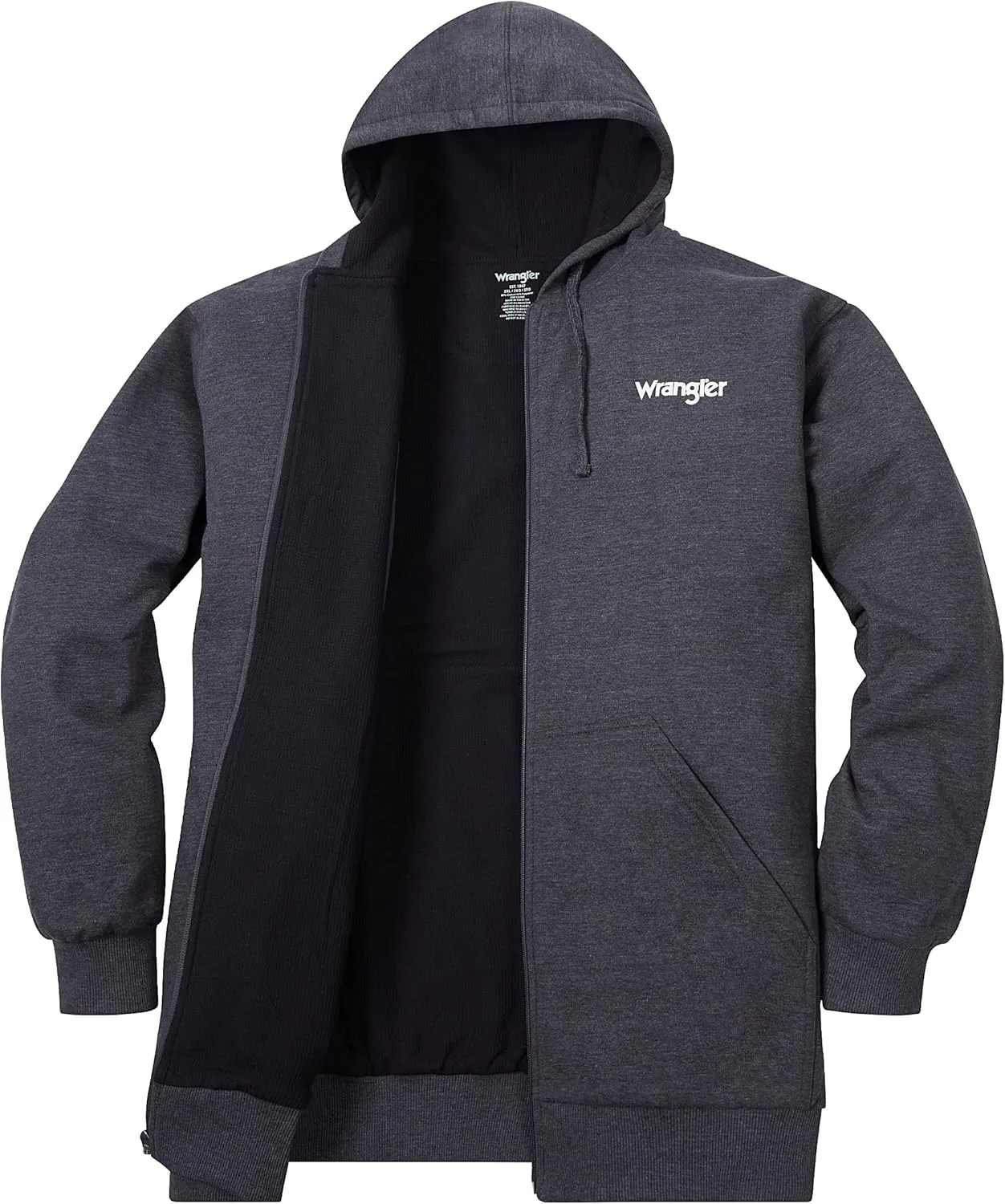 Толстовка Wrangler с капюшоном для мужчин Big and Tall, утепленная, на молнии
Толстовка Wrangler с капюшоном для мужчин Big and Tall, утепленная, на молнии