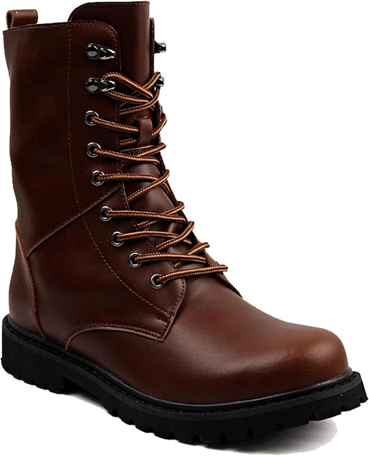 Осенне-зимние мужские ботинки Yiozoi для улицы, повседневные кожаные туфли, с шнуровкой, высокие, износостойкие, для ежедневной ходьбы, теплые ботинки, коричневый
Осенне-зимние мужские ботинки Yiozoi для улицы, повседневные кожаные туфли, с шнуровкой, высокие, износостойкие, для ежедневной ходьбы, теплые ботинки, коричневый