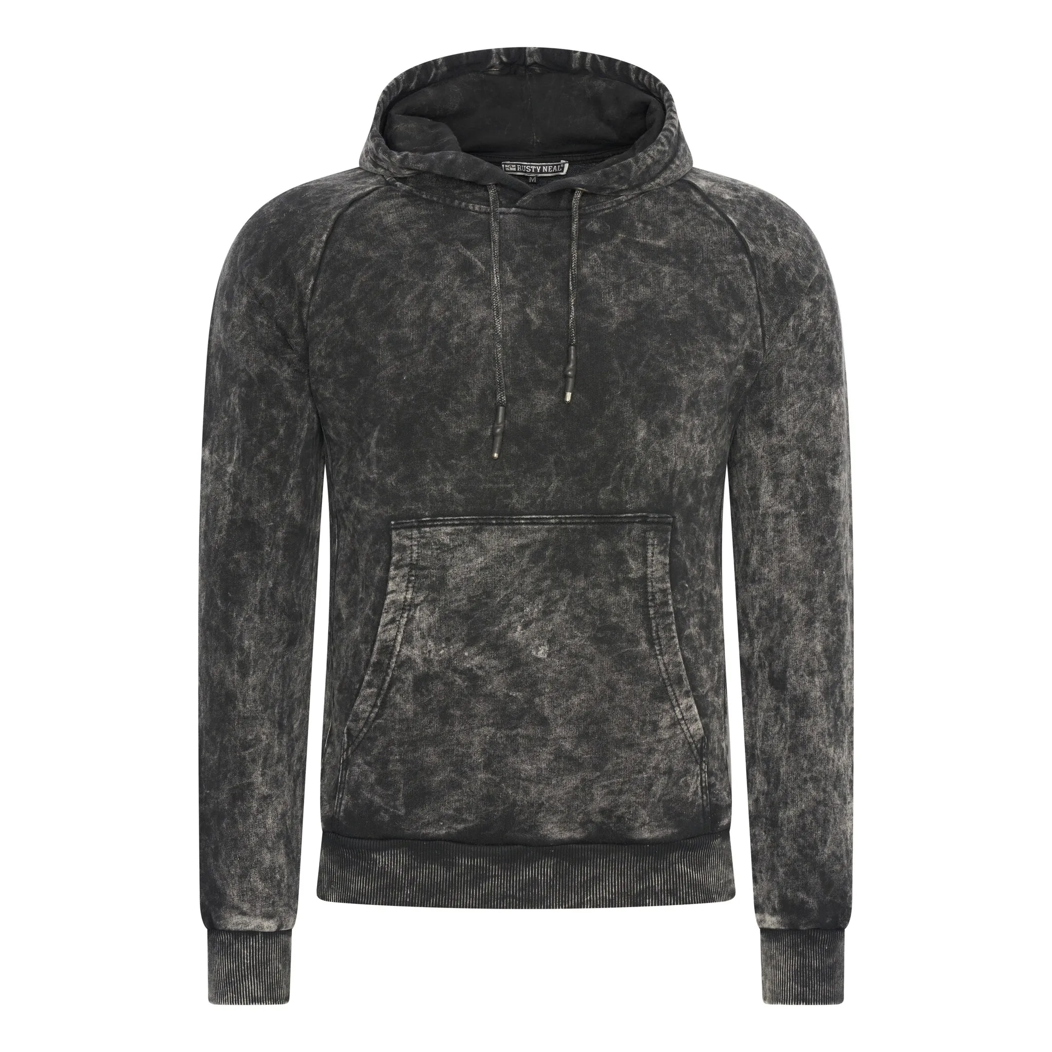 Толстовка с капюшоном Rusty Neal, стираный дизайн, черный
Толстовка с капюшоном Rusty Neal, стираный дизайн, черный