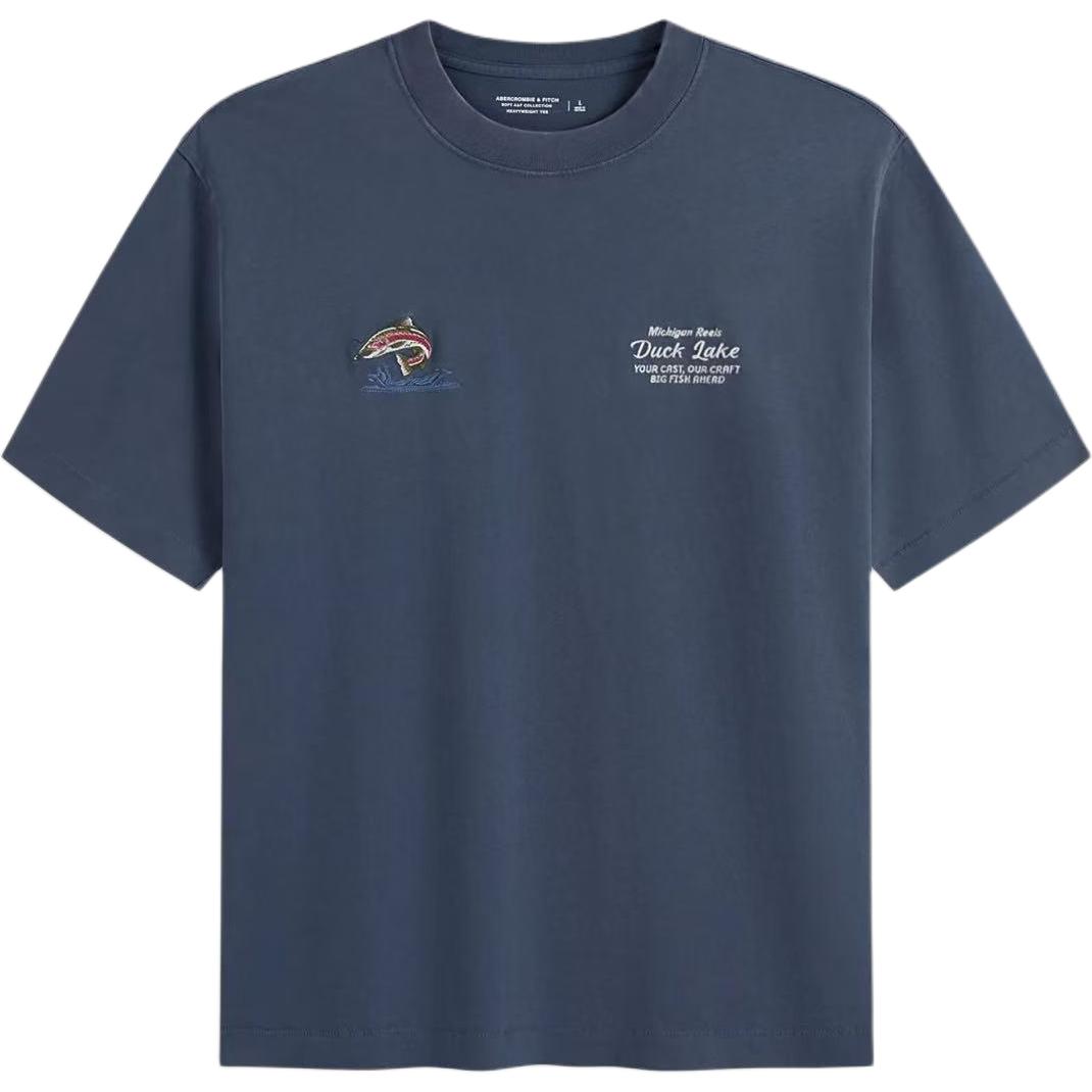 Футболка мужская Abercrombie&Fitch, синий
Футболка мужская Abercrombie&Fitch, синий