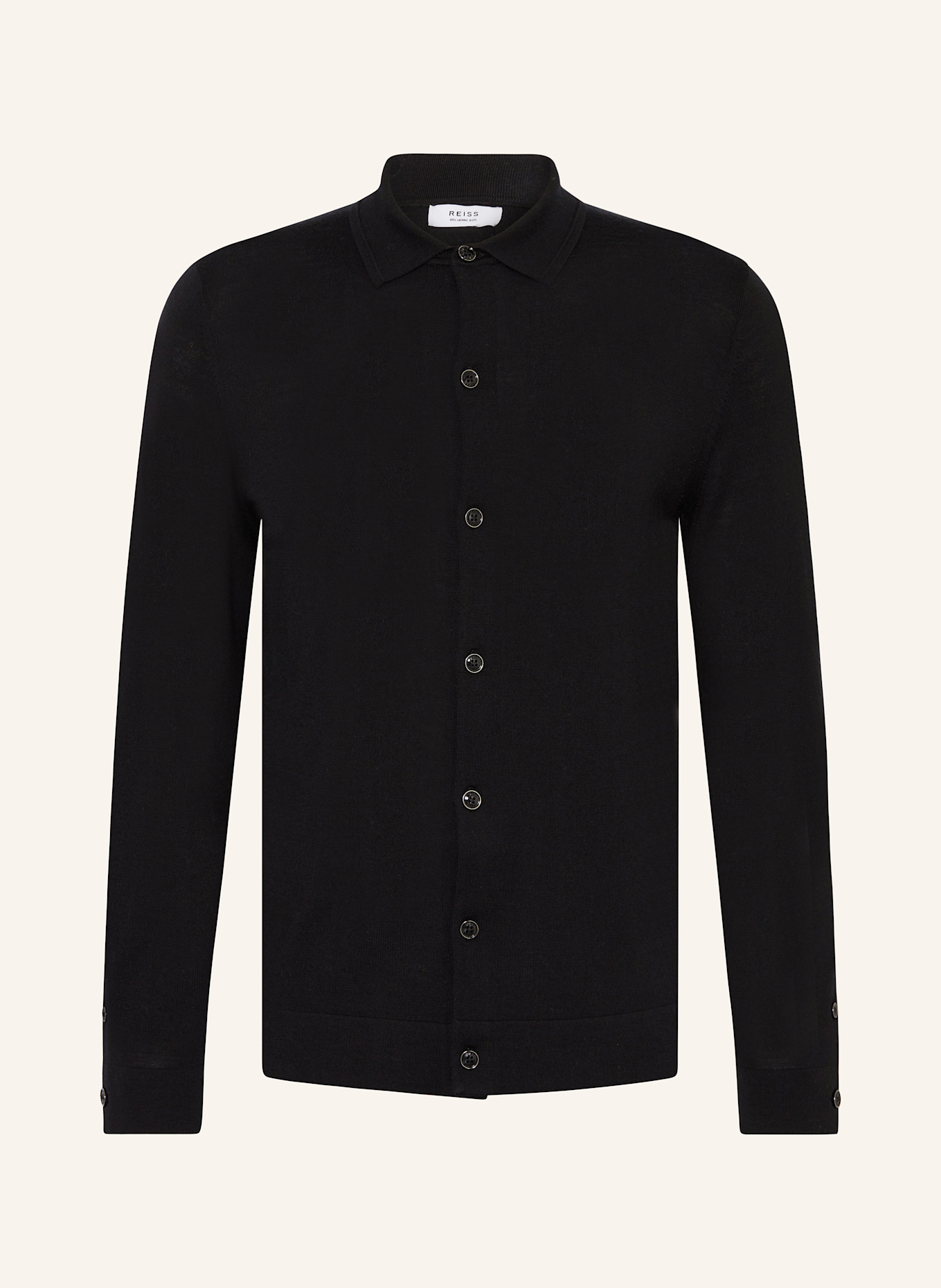 Кардиган Форбс Reiss, черный 
Кардиган Форбс Reiss, черный