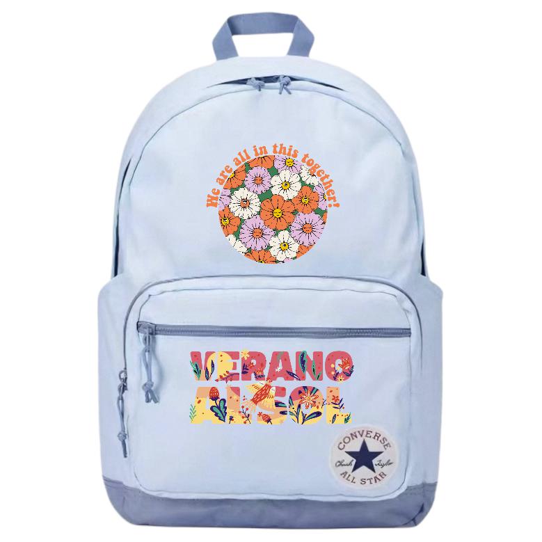 Converse Полиэстеровый рюкзак среднего размера унисекс светло-дымчато-серый, Multicolor Floral
Converse Полиэстеровый рюкзак среднего размера унисекс светло-дымчато-серый, Multicolor Floral