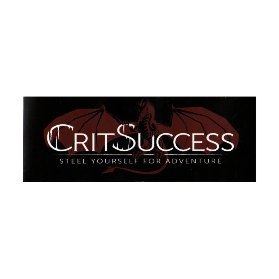 Наклейка с логотипом CritSuccess, Dice Rings - Counter
Наклейка с логотипом CritSuccess, Dice Rings - Counter