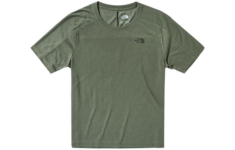 Футболка женская оливково-зеленая The North Face 
Футболка женская оливково-зеленая The North Face