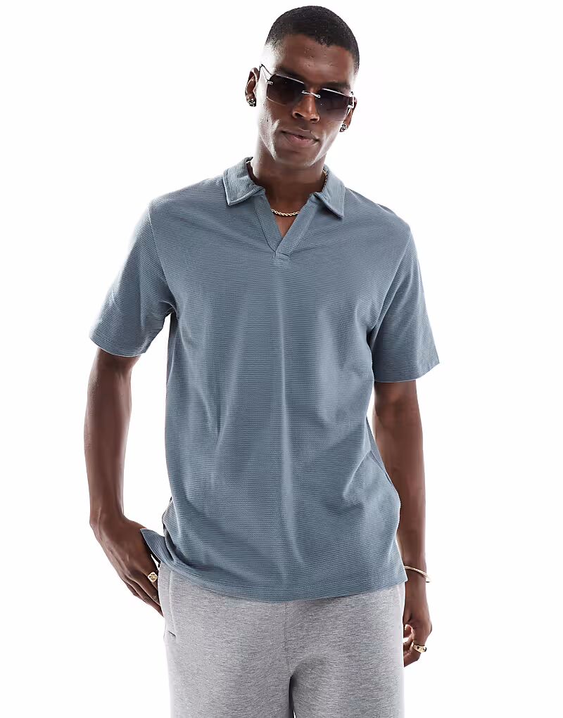 Рубашка-поло Jack & Jones синего цвета
Рубашка-поло Jack & Jones синего цвета