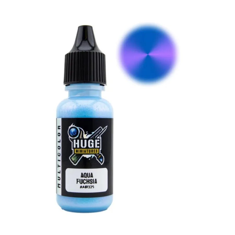 Многоцветный - Аква Фуксия, Airbrush Paints (Huge Miniatures) 
Многоцветный - Аква Фуксия, Airbrush Paints (Huge Miniatures)