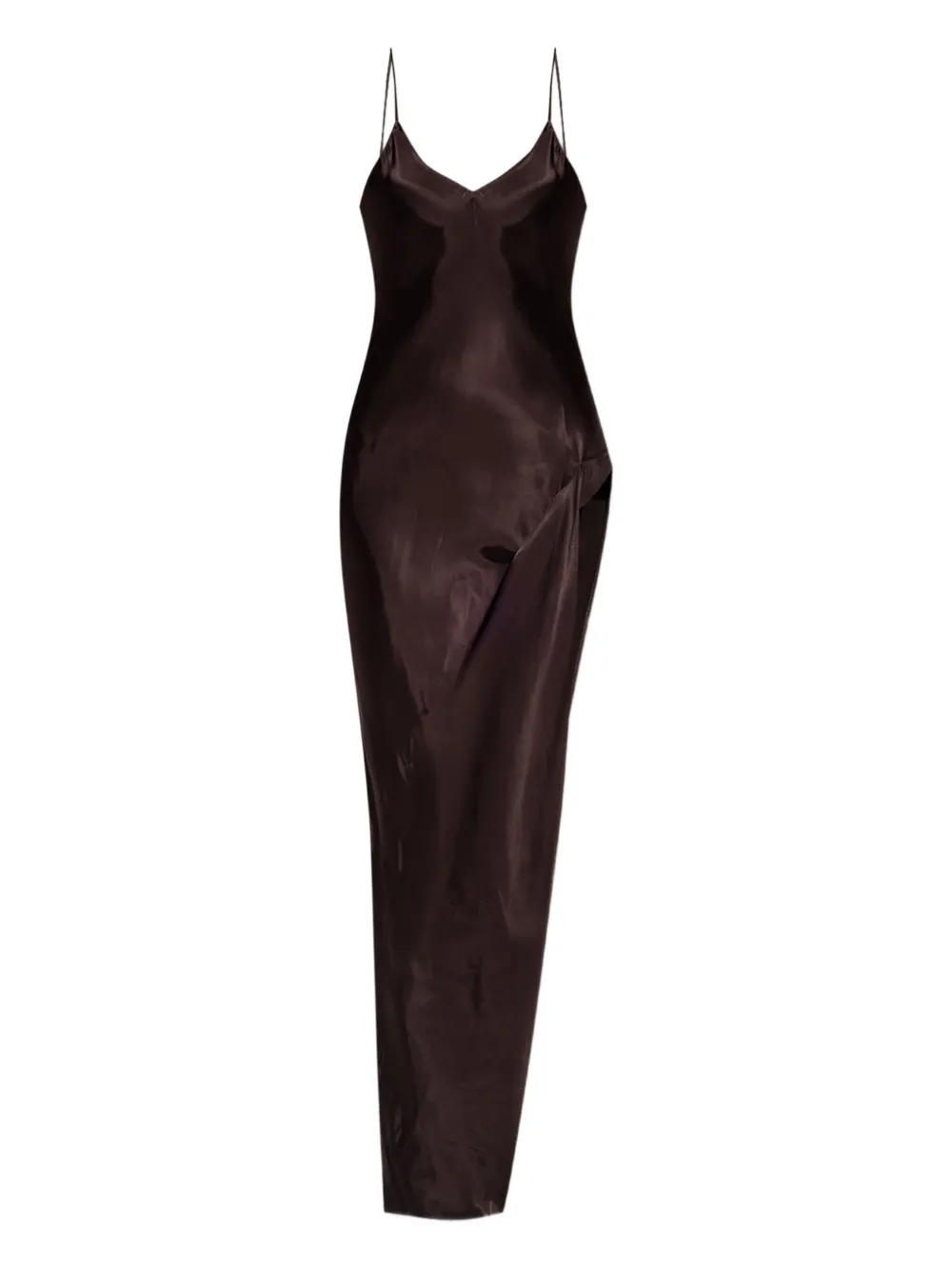 Платье макси с разрезом VETEMENTS, коричневый
Платье макси с разрезом VETEMENTS, коричневый