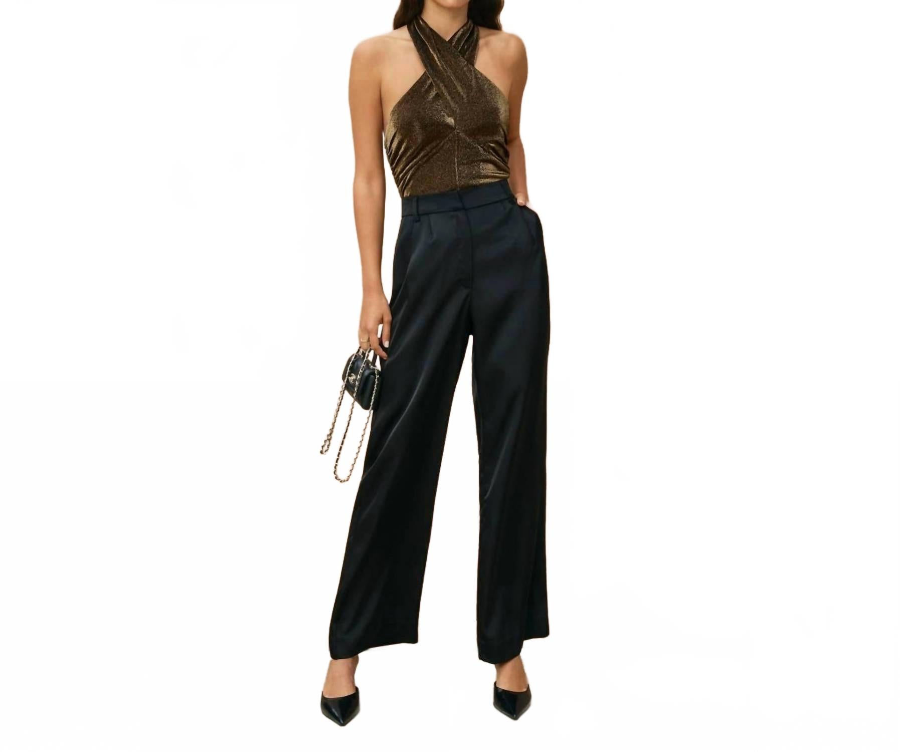 Боди Ванесса Халтер в золоте Dress Forum, золотой
Боди Ванесса Халтер в золоте Dress Forum, золотой