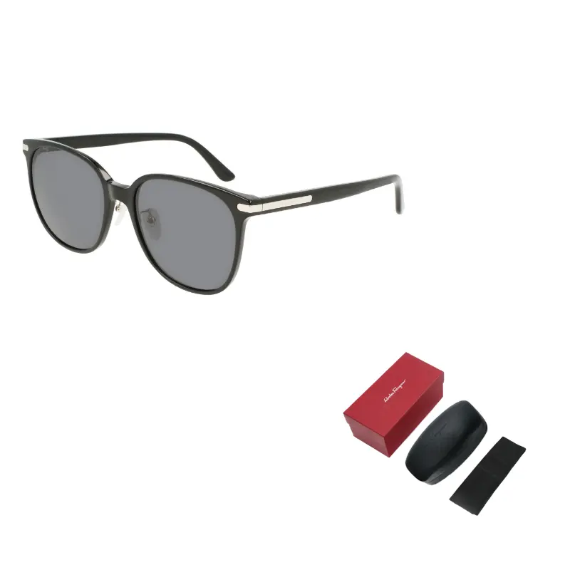 Ferragamo Пластиковая оправа квадратные солнцезащитные очки унисекс, 001
Ferragamo Пластиковая оправа квадратные солнцезащитные очки унисекс, 001