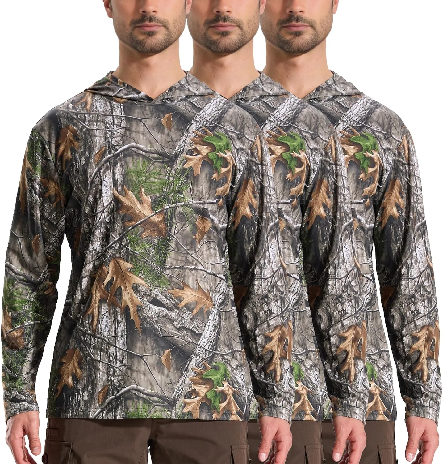 Куртка-толстовка Camo с капюшоном, Long Sleeves, для охоты, Quick Dry, UPF 50+ Tongcamo
Куртка-толстовка Camo с капюшоном, Long Sleeves, для охоты, Quick Dry, UPF 50+ Tongcamo