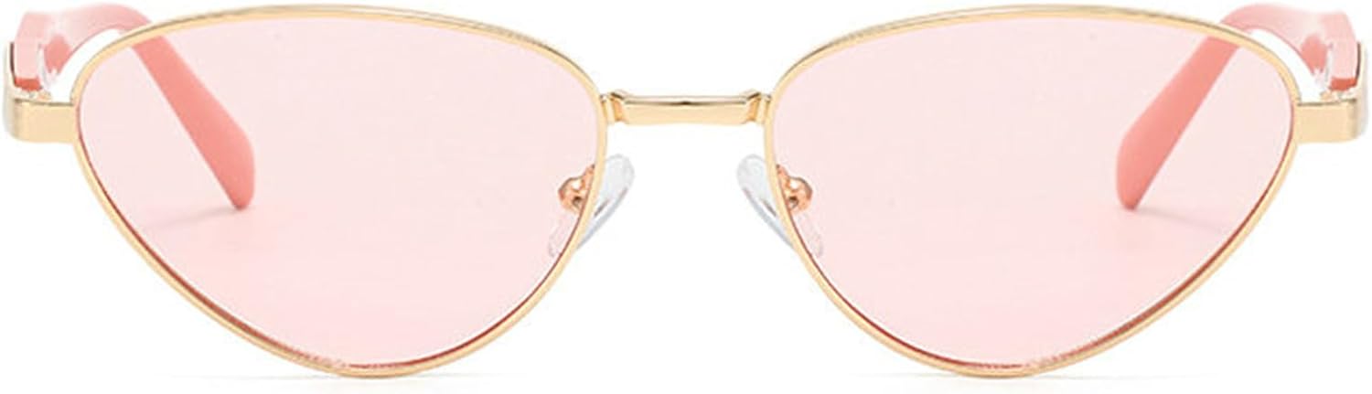 Солнцезащитные очки Willochra в стиле ретро с металлическим треугольником для женщин и мужчин, узкие, тонкие, черные, милые, в форме кошачьего глаза, узкие S-образные, Pink
Солнцезащитные очки Willochra в стиле ретро с металлическим треугольником для женщин и мужчин, узкие, тонкие, черные, милые, в форме кошачьего глаза, узкие S-образные, Pink