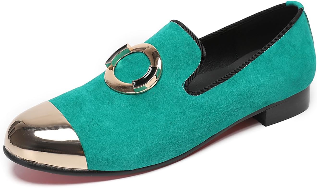 Мужские слипоны Santimon из зеленой замши с пенни-лоферами - мокасины с металлическим носком, повседневная западная обувь для свадьбы, бара, дискотеки и выпускного вечерa
Мужские слипоны Santimon из зеленой замши с пенни-лоферами - мокасины с металлическим носком, повседневная западная обувь для свадьбы, бара, дискотеки и выпускного вечерa