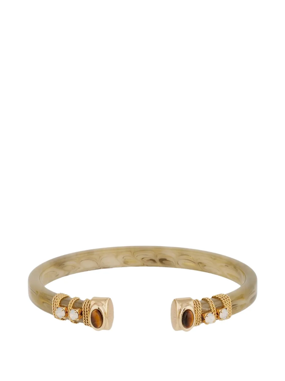 Широкий браслет-кафф с каменной отделкой Sarina Gas Bijoux, бежевый
Широкий браслет-кафф с каменной отделкой Sarina Gas Bijoux, бежевый