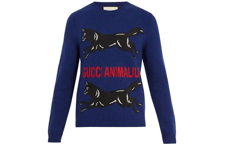 Свитер мужской синий Gucci, синий
Свитер мужской синий Gucci, синий