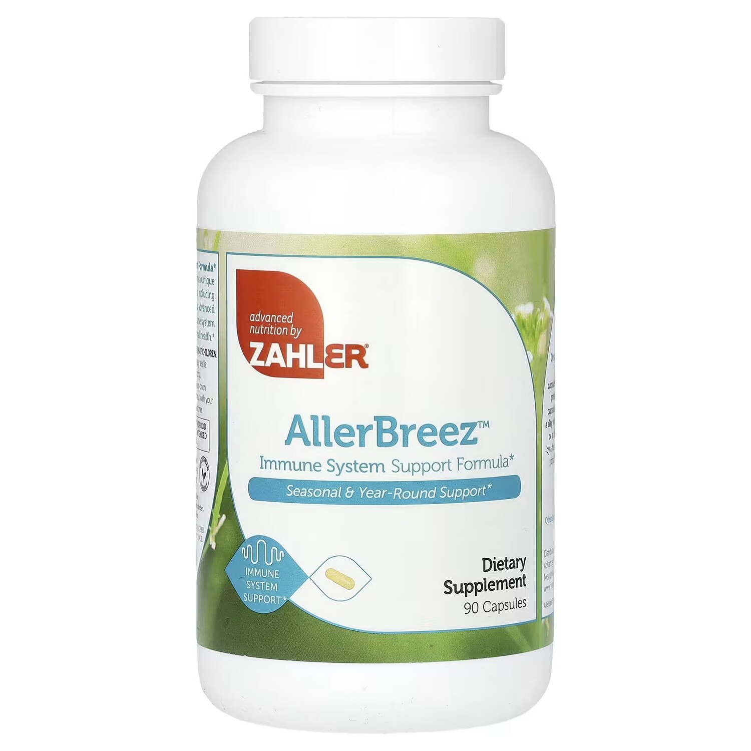 Zahler AllerBreez Формула поддержки иммунной системы, 90 капсул
Zahler AllerBreez Формула поддержки иммунной системы, 90 капсул