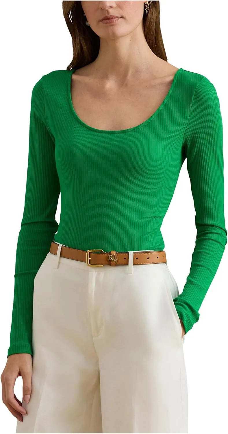 Lauren Ralph Lauren женская футболка с длинным рукавом и круглым вырезом
Lauren Ralph Lauren женская футболка с длинным рукавом и круглым вырезом