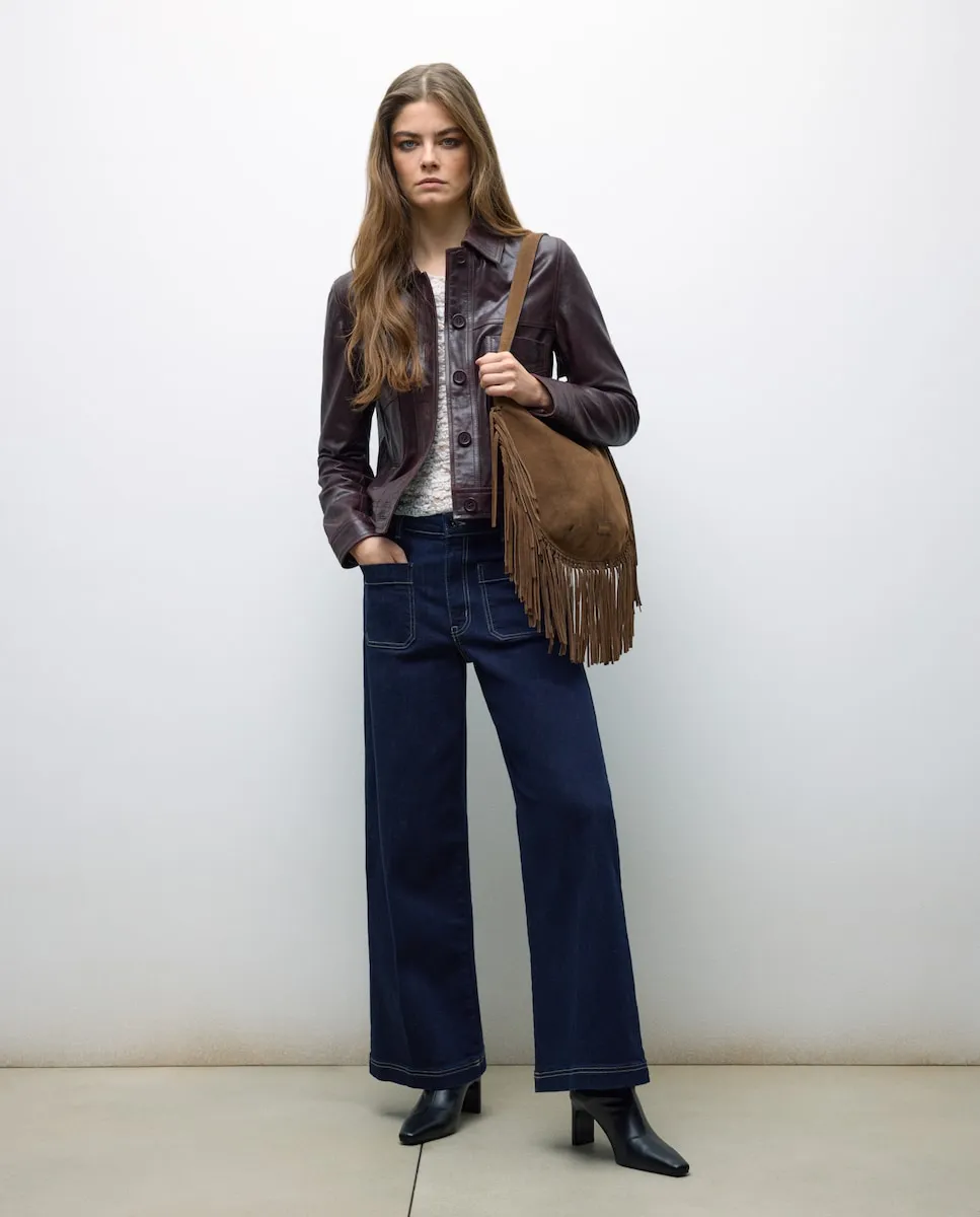 Женские однотонные хлопковые брюки Tintoretto, индиго
Женские однотонные хлопковые брюки Tintoretto, индиго