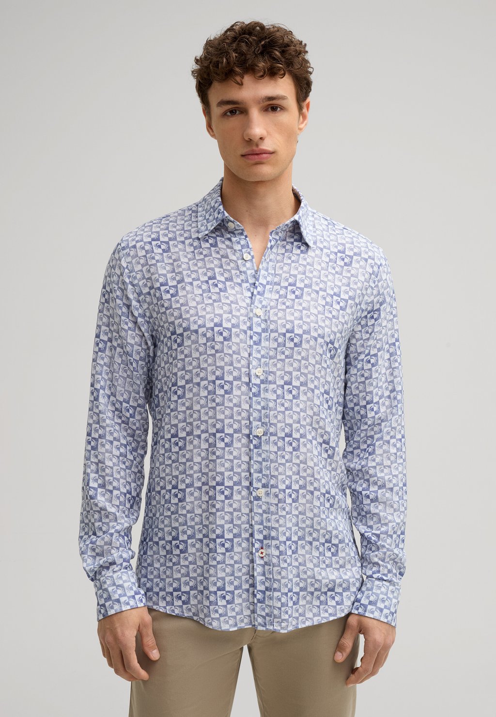 Рубашка HANSON JOOP! Jeans, синий
Рубашка HANSON JOOP! Jeans, синий