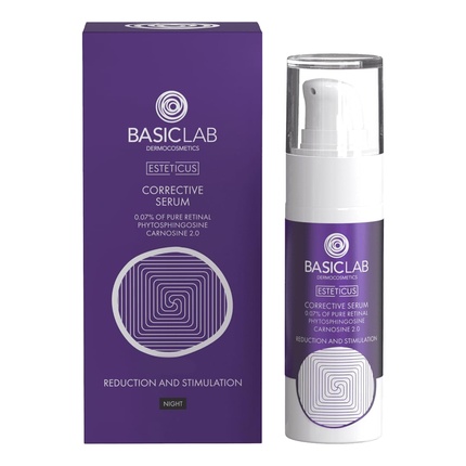 BasicLab Dermocosmetics Корректирующая сыворотка для лица с ретинолом 15 мл против морщин против акне ночное омоложение
BasicLab Dermocosmetics Корректирующая сыворотка для лица с ретинолом 15 мл против морщин против акне ночное омоложение