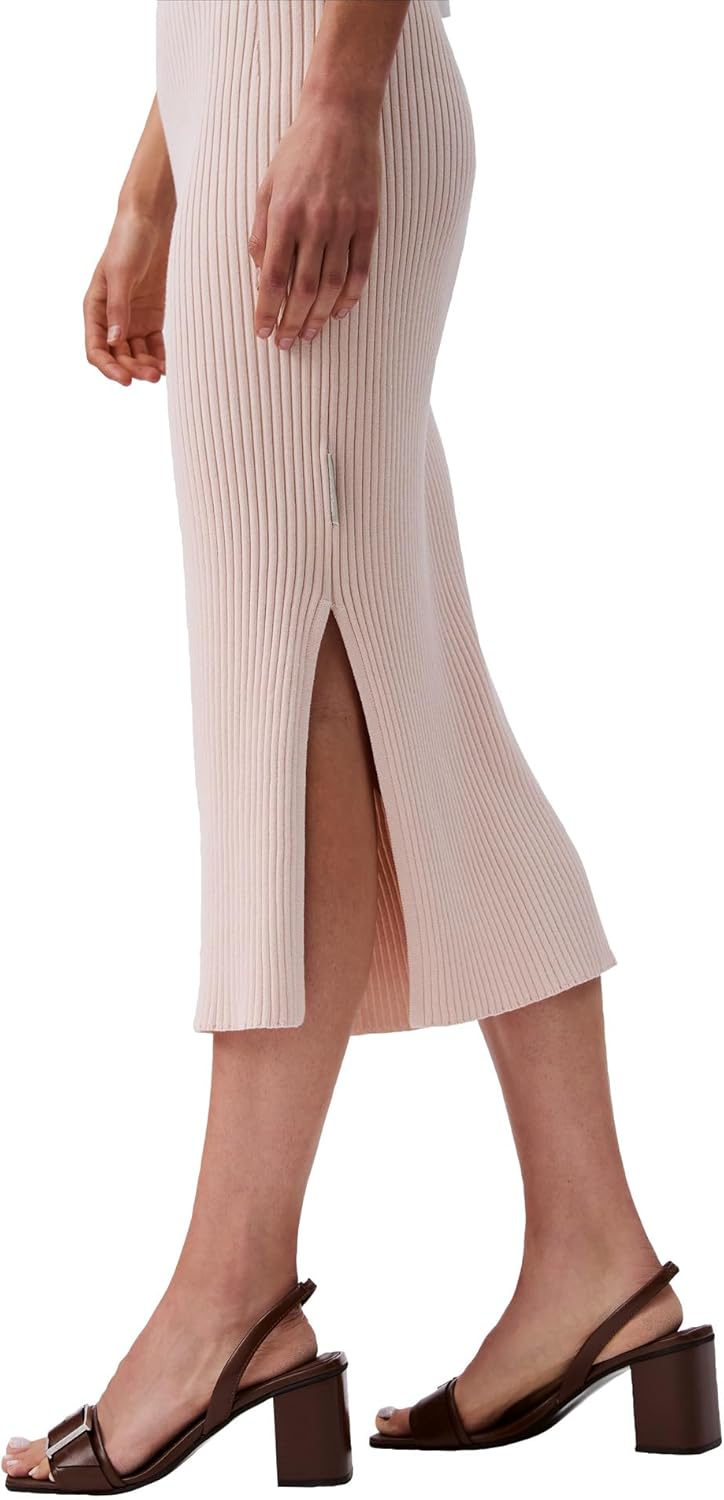 Женская хлопковая юбка-миди в рубчик Calvin Klein, Silver Peony
Женская хлопковая юбка-миди в рубчик Calvin Klein, Silver Peony