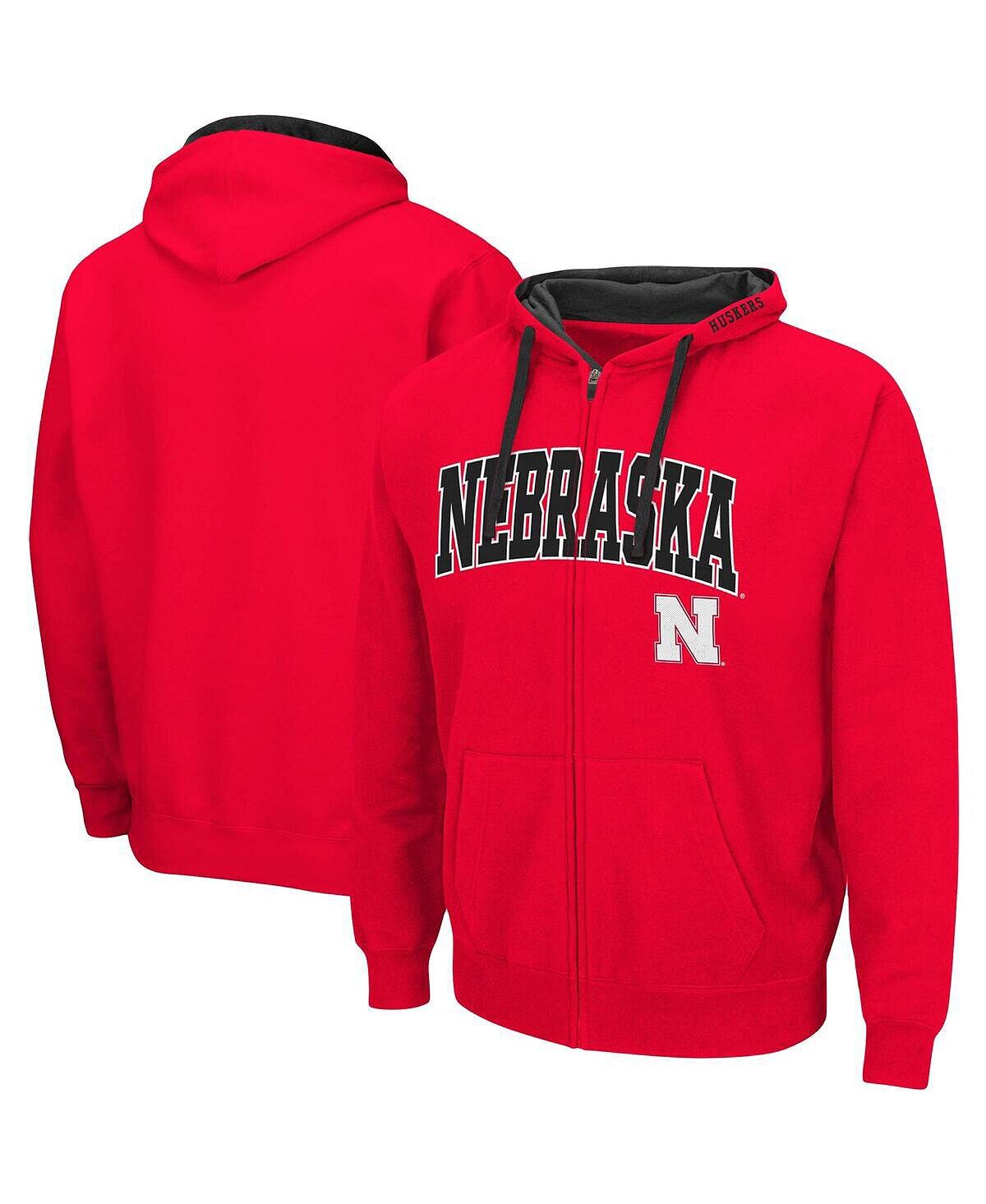 Мужская толстовка с молнией во всю длину Scarlet Nebraska Huskers Big and Tall Colosseum
Мужская толстовка с молнией во всю длину Scarlet Nebraska Huskers Big and Tall Colosseum