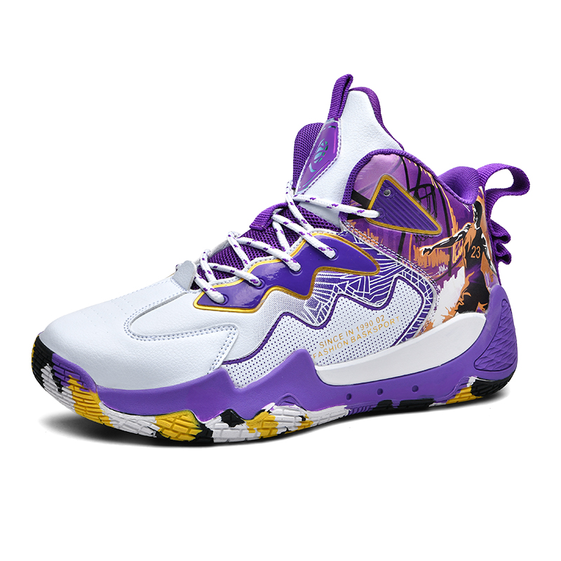 Износостойкие высокие детские баскетбольные кроссовки для подростков TONYBEAR, фиолетовый
Износостойкие высокие детские баскетбольные кроссовки для подростков TONYBEAR, фиолетовый