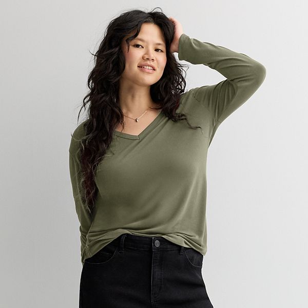 Футболка с длинным рукавом и V-образным вырезом для подростков Plus Size So, Drew Green, Зеленый, Футболка с длинным рукавом и V-образным вырезом для подростков Plus Size So, Drew Green
Футболка с длинным рукавом и V-образным вырезом для подростков Plus Size So, Drew Green, Зеленый, Футболка с длинным рукавом и V-образным вырезом для подростков Plus Size So, Drew Green