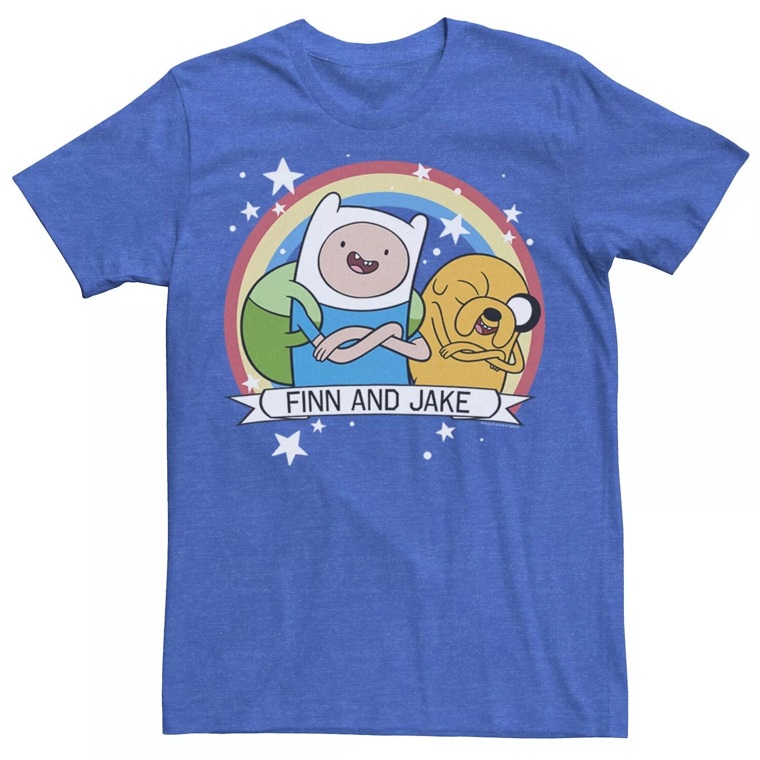 Мужская футболка CN Adventure Time Finn & Jake с радужным баннером Licensed Character
Мужская футболка CN Adventure Time Finn & Jake с радужным баннером Licensed Character