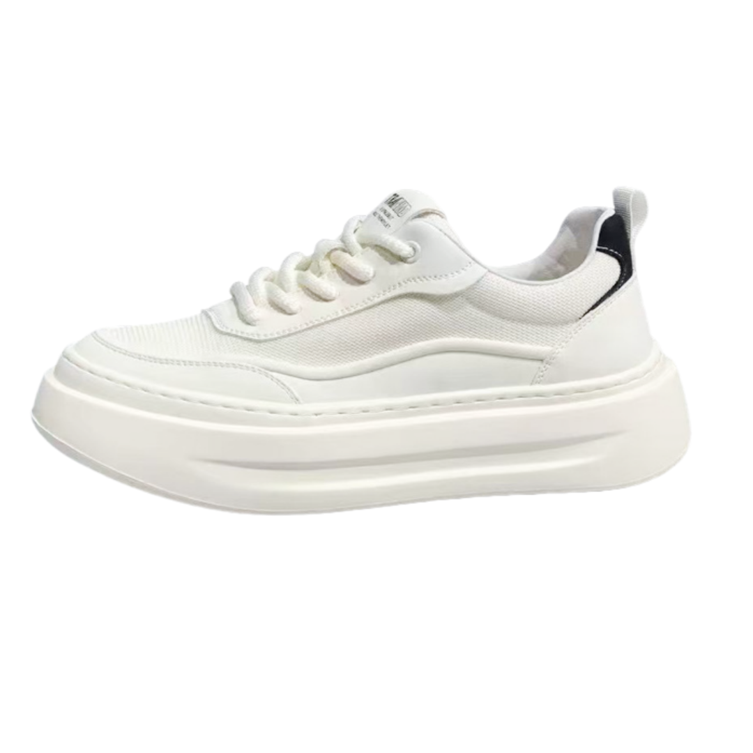 Износостойкие дышащие низкие мужские кроссовки для скейтбординга ZUOSAISI, White
Износостойкие дышащие низкие мужские кроссовки для скейтбординга ZUOSAISI, White