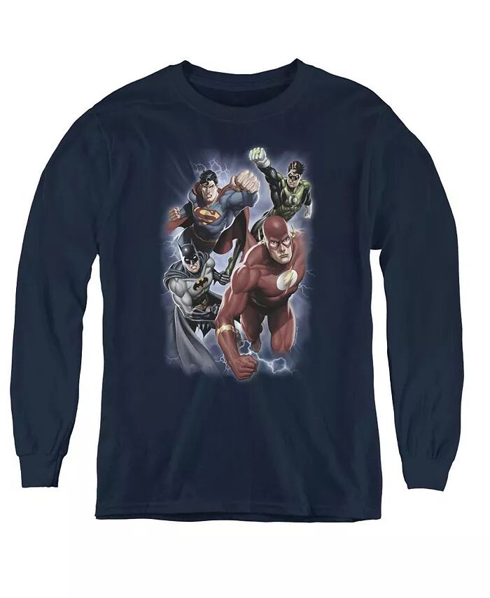 Толстовка Boys of America Youth Storm Chasers Justice League, синий
Толстовка Boys of America Youth Storm Chasers Justice League, синий