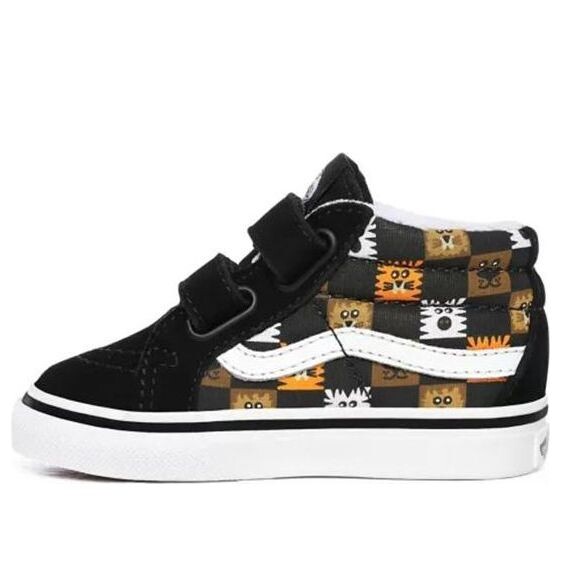 Кроссовки animal checkerboard sk8-mid toddler black/white Vans, черный
Кроссовки animal checkerboard sk8-mid toddler black/white Vans, черный
