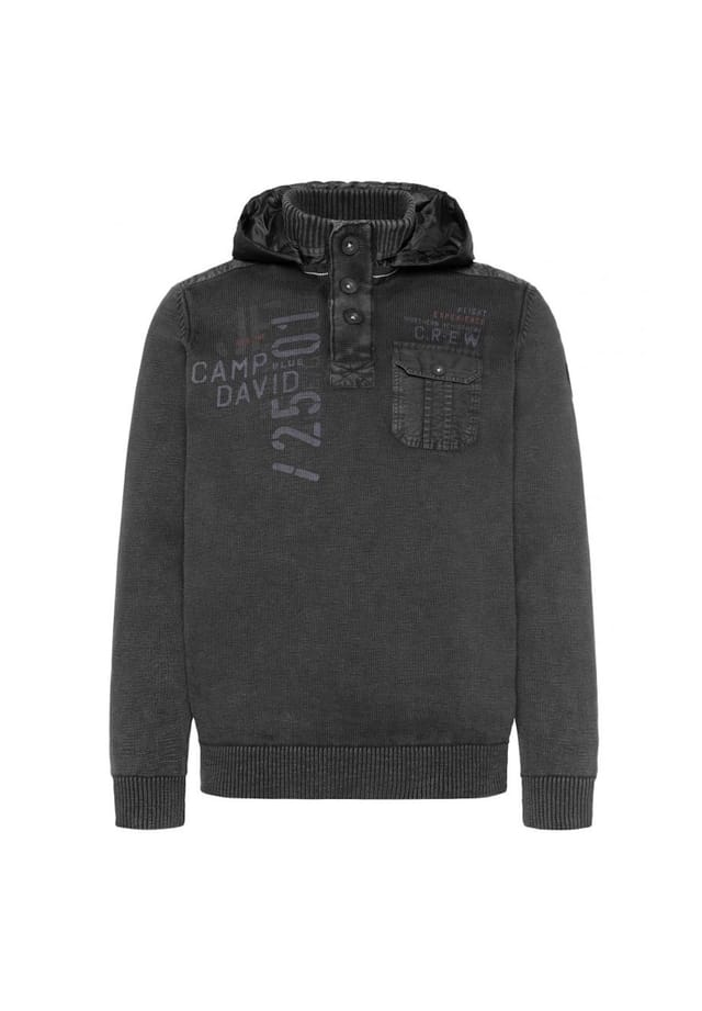 Толстовка с капюшоном Camp David, черный
Толстовка с капюшоном Camp David, черный
