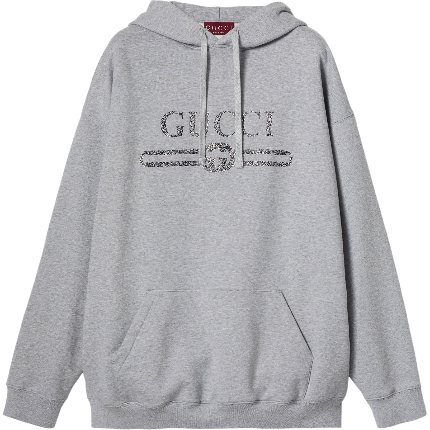 Худи с логотипом Gucci, heather серый
Худи с логотипом Gucci, heather серый