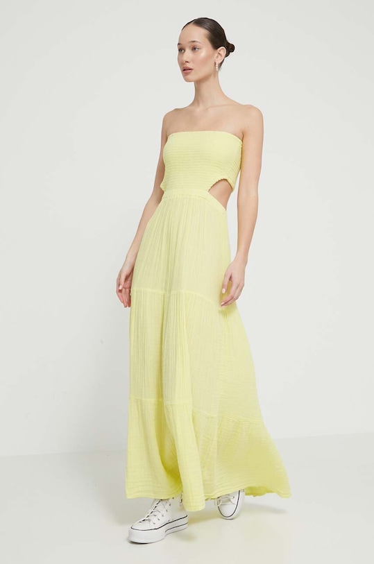 Хлопковое платье Rip Curl, желтый
Хлопковое платье Rip Curl, желтый