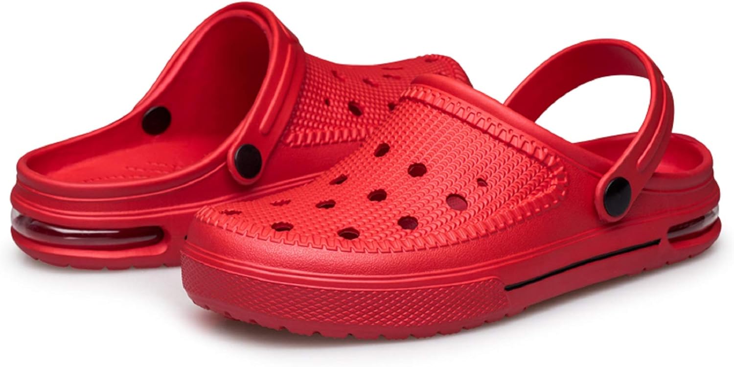 SILLENORTH Садовые сабо унисекс, обувь для воды, пляжная обувь, тапочки, сандалии, воздушная подушка, легкие, удобные, красный
SILLENORTH Садовые сабо унисекс, обувь для воды, пляжная обувь, тапочки, сандалии, воздушная подушка, легкие, удобные, красный