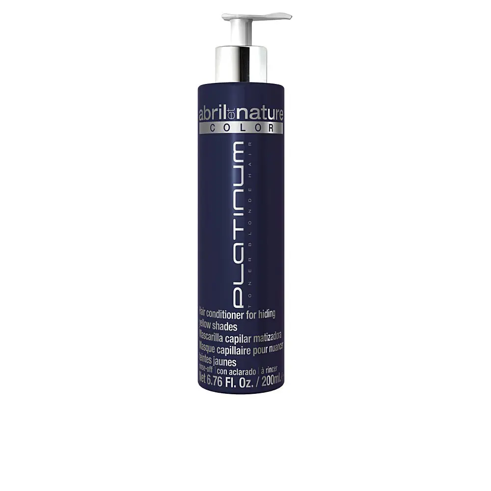Кондиционер для волос Color platinum hair conditioner hiding yellow shades Abril Et Nature, 200 мл.
Кондиционер для волос Color platinum hair conditioner hiding yellow shades Abril Et Nature, 200 мл.