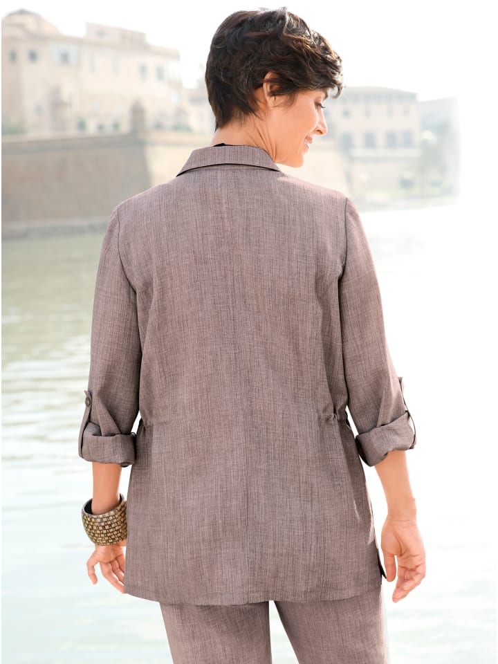 Блузка-блейзер серо-коричневого цвета WITT WEIDEN
Блузка-блейзер серо-коричневого цвета WITT WEIDEN